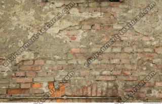 wall bricks plastered 0005